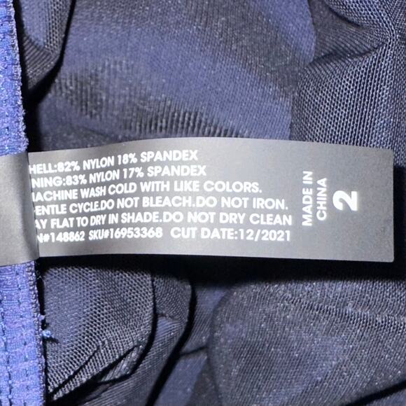 Retro Chic Torrid Ultra High Rise Navy Blue Sailor Button Swim Short Size 2X - Picture 5 of 11